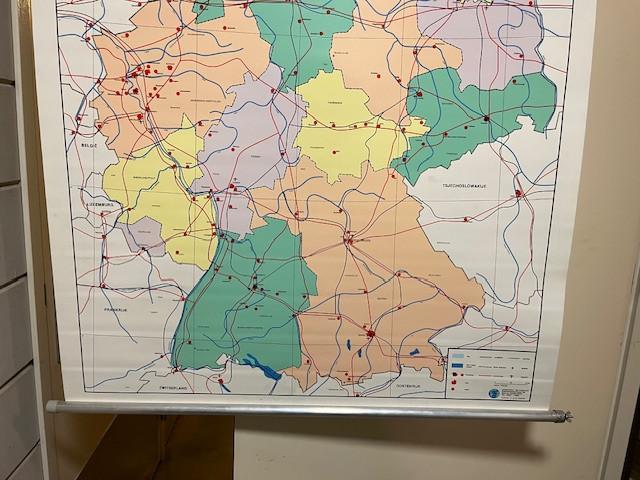 Schoolplaat Bondsrepubliek Duitsland