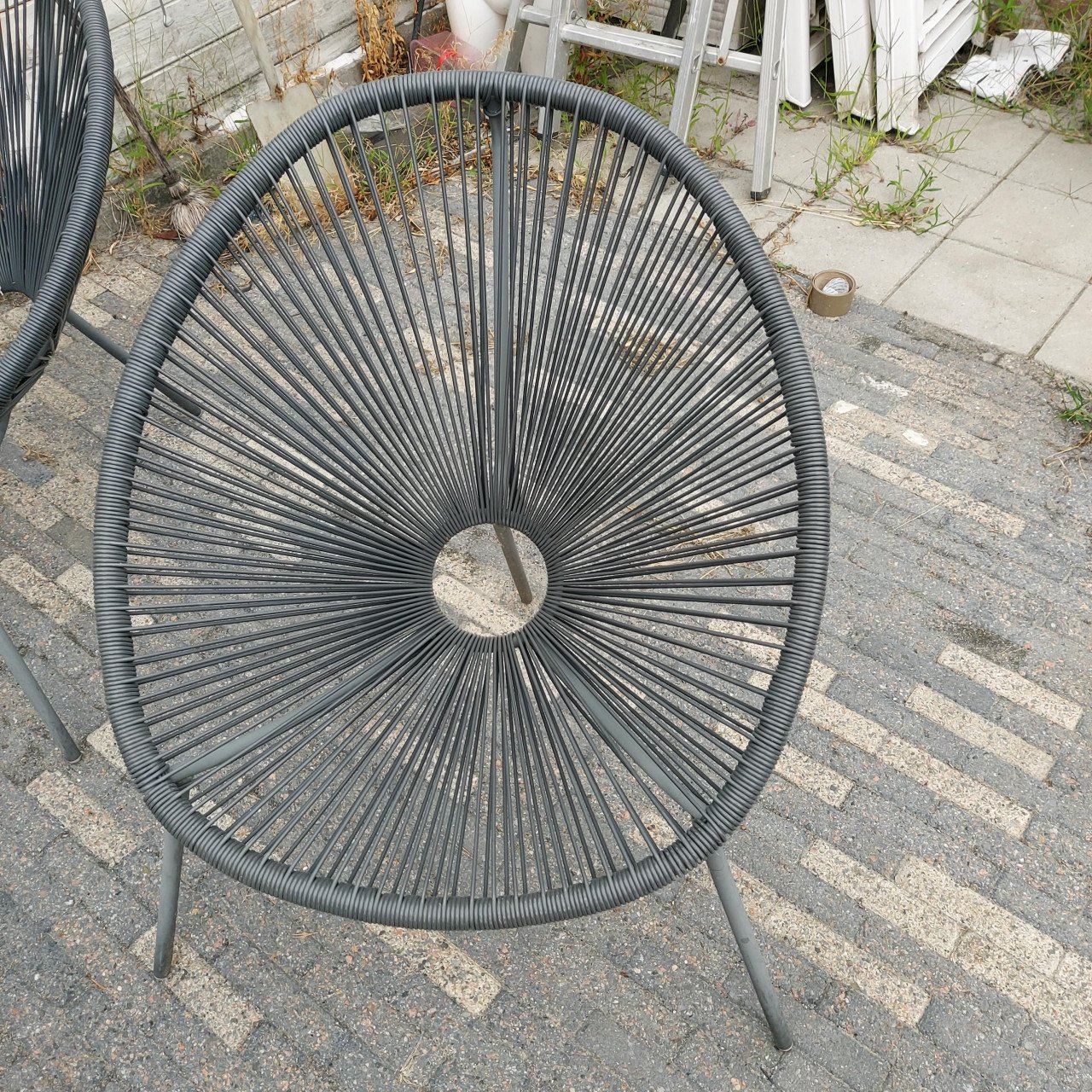 Tuinset antraciet