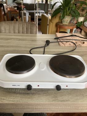 Elektronisch kookplaatje 2 pits