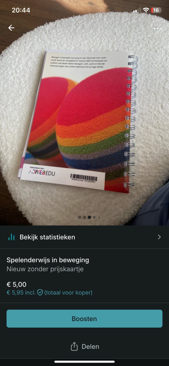 Boek Beweging NIEUW