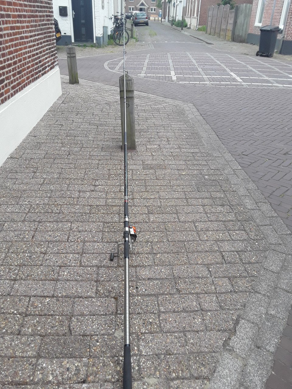 Te koop een mooie shakespeare hengel en molen