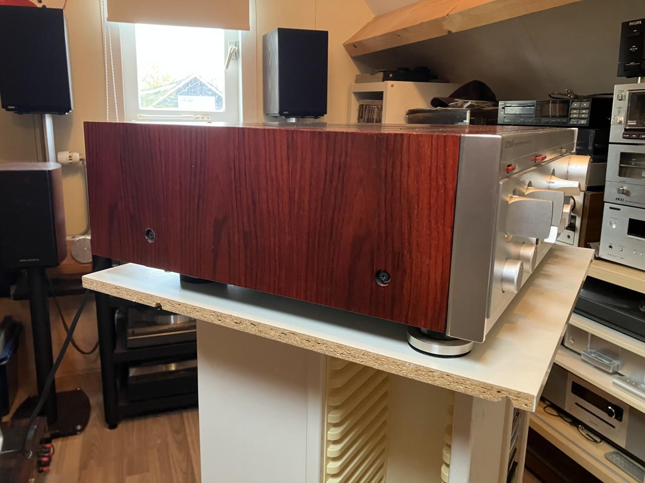 Luxman L-510 vintage top versterker met MM en MC 2x112W service + garantie