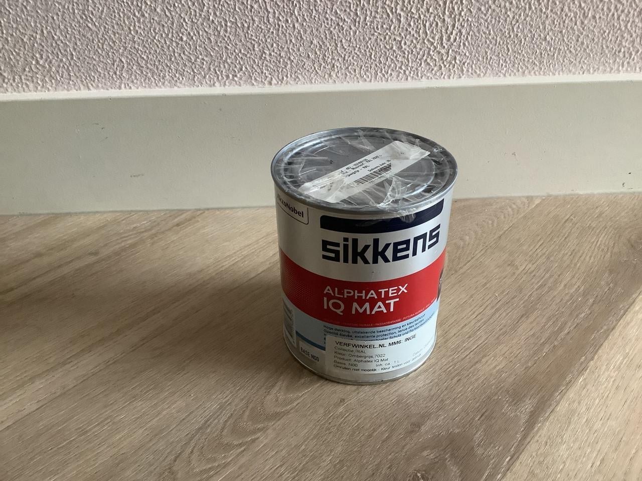 Sikkens Alphatex IQ Mat ral 7022 1 liter