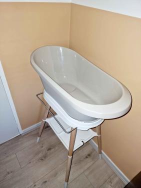 Bébé-Jou Sense Babybad + Badstandaard Taupe