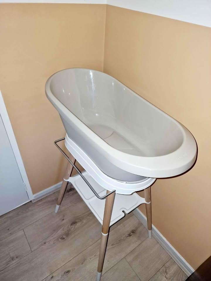 Bébé-Jou Sense Babybad + Badstandaard Taupe