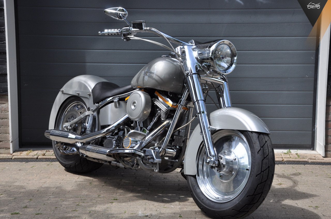 Harley-Davidson FLSTF Fatboy Grey Ghost special