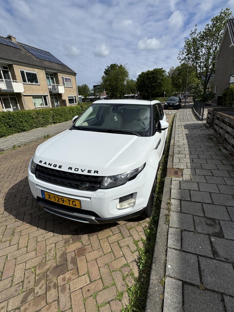 Range Rover Evoque SUV kleur wit bouwjaar 2014