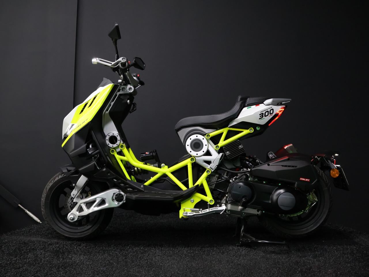 DRAGSTER 300 | Bianco/Giallo | BTW Motor