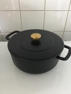 NIEUWE Gietijzeren braadpan
