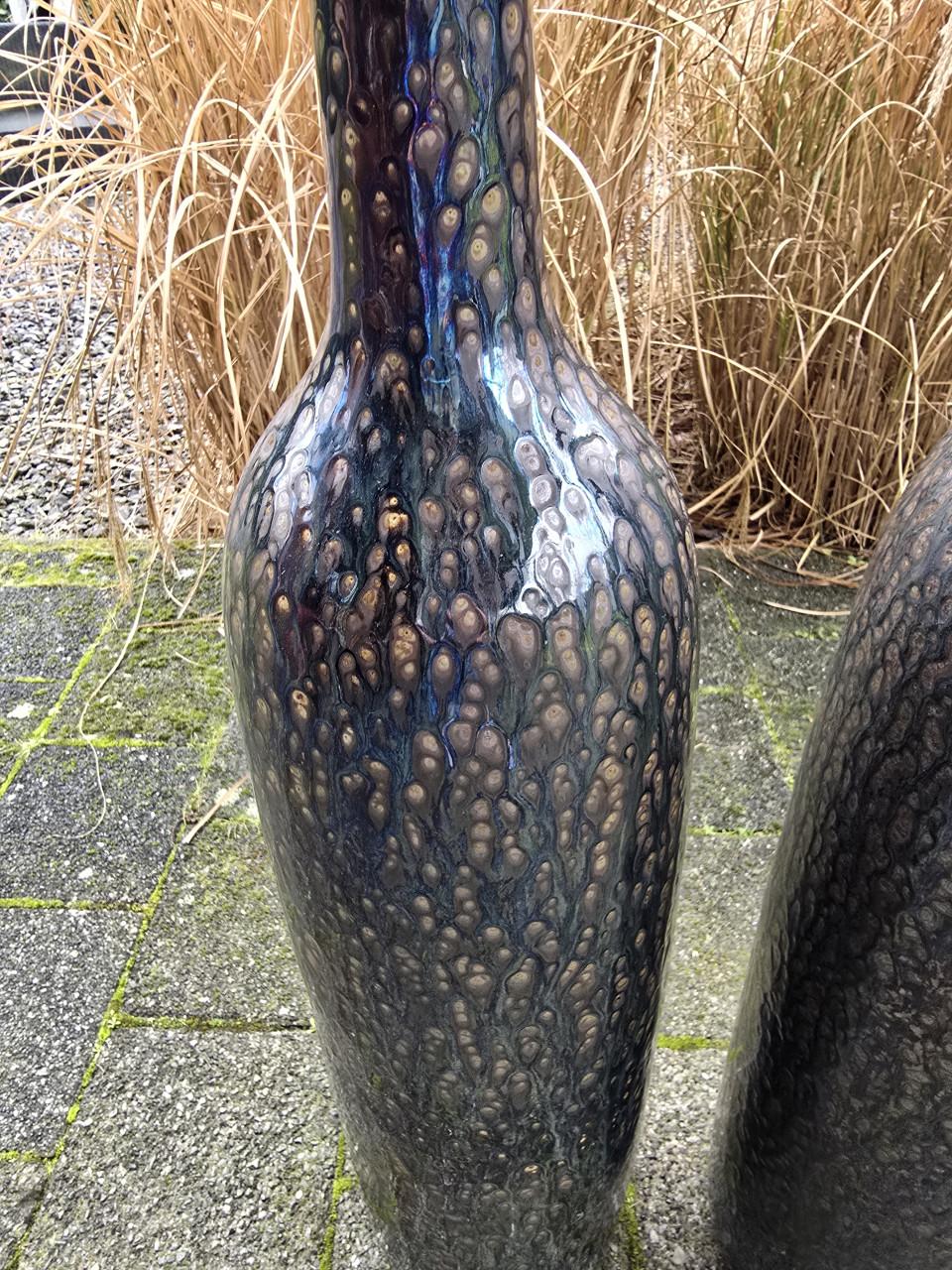 2 grote vazen van keramiek