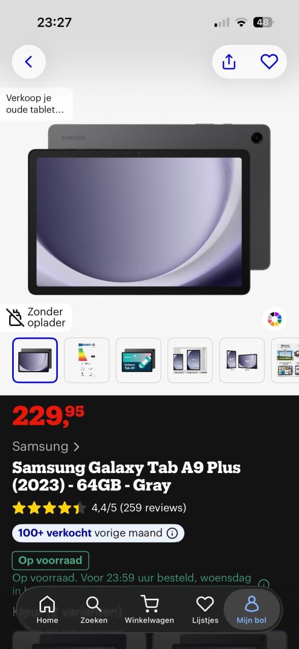 Samsung Galaxy Tab A9+ 64 GB
