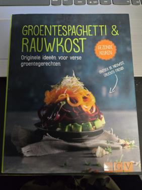 Kookboek Groentespaghetti & Rauwkost: ideeën voor verse groentegerechten