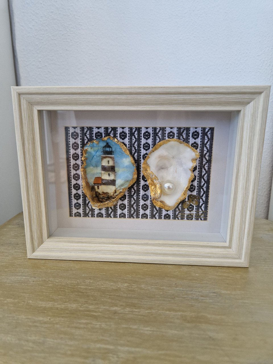 Lijstje met oester