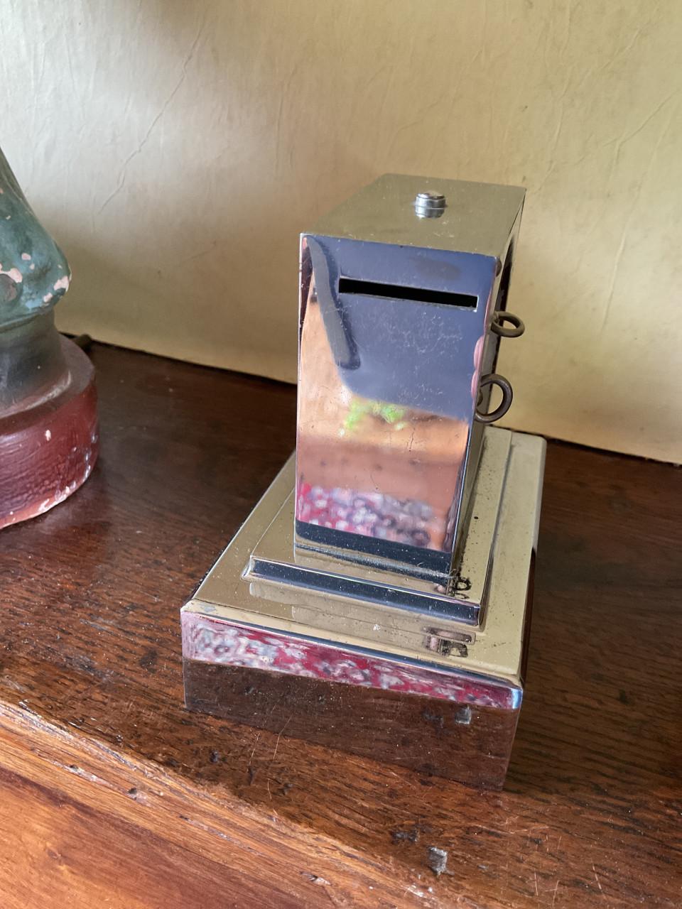 Art deco klok L. Schwab Moutier