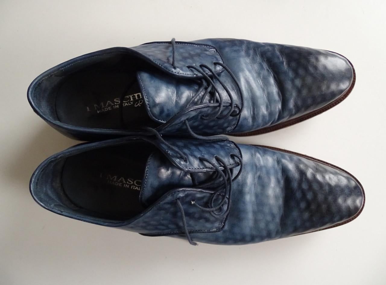 Nette Blauwe Italiaanse schoenen Mt 45 I Maschi
