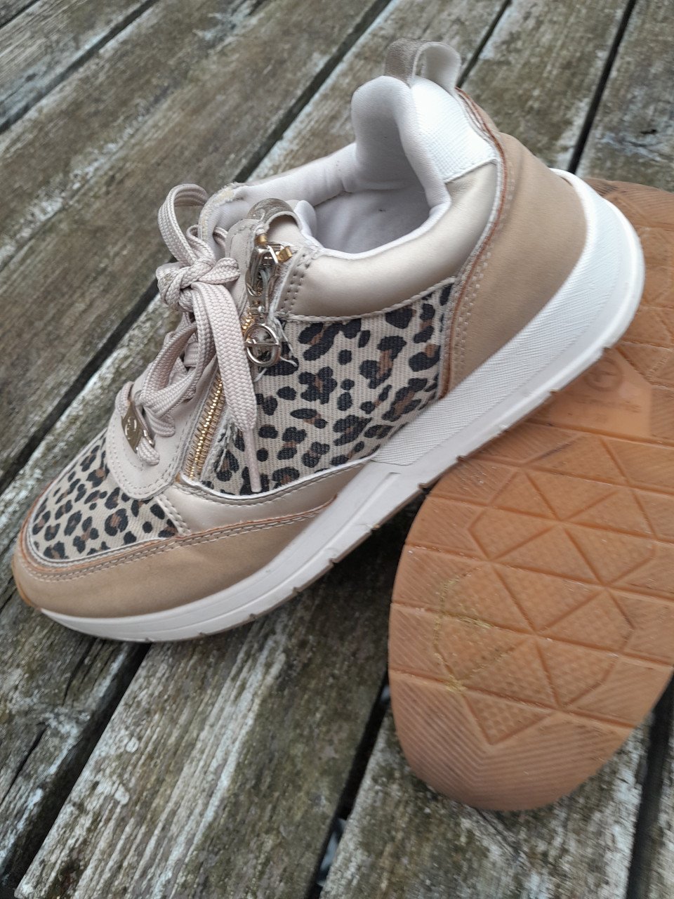 Luipaard sneakers Tamaris, maat 39