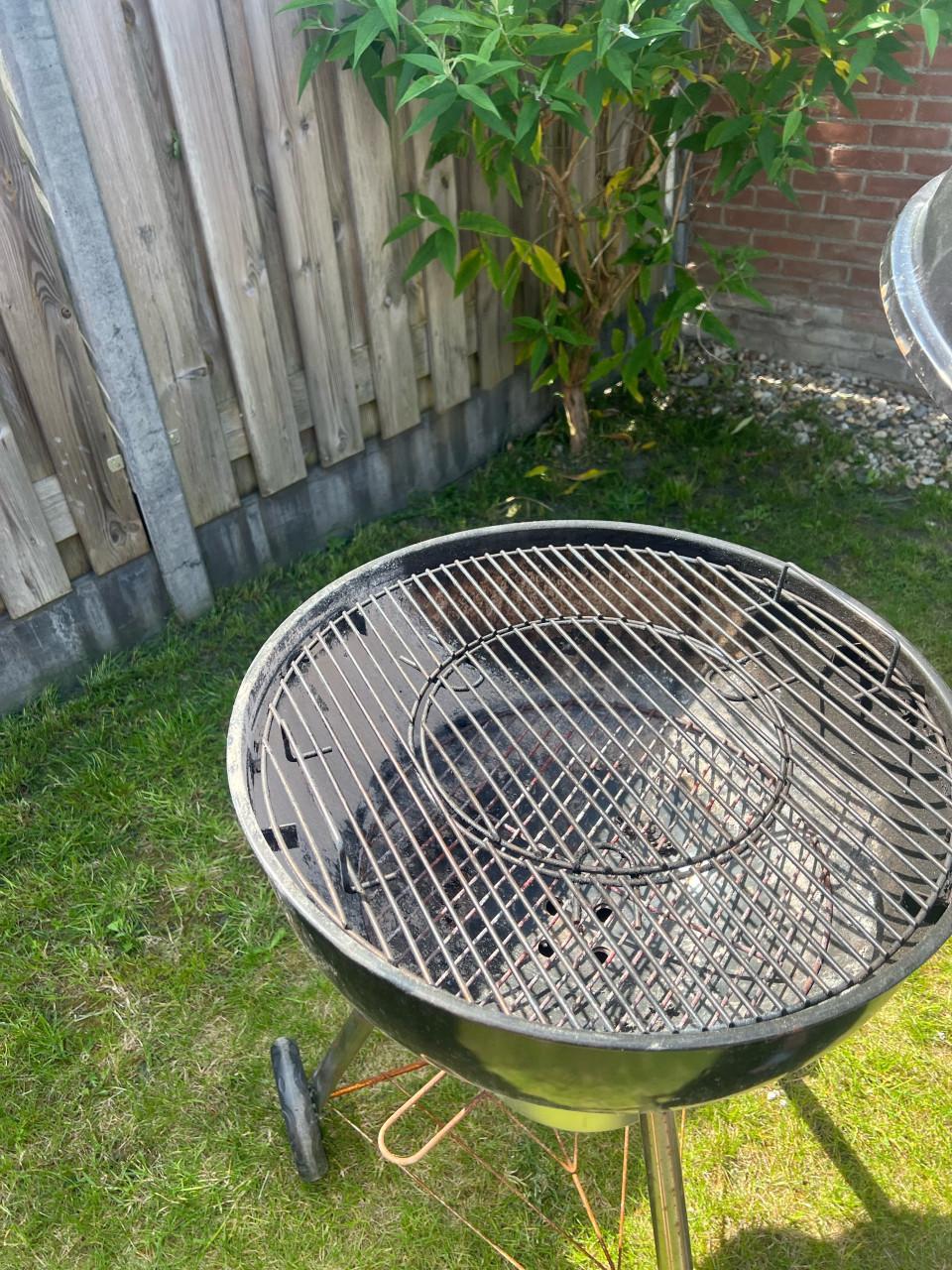 Gebruikte barbecue