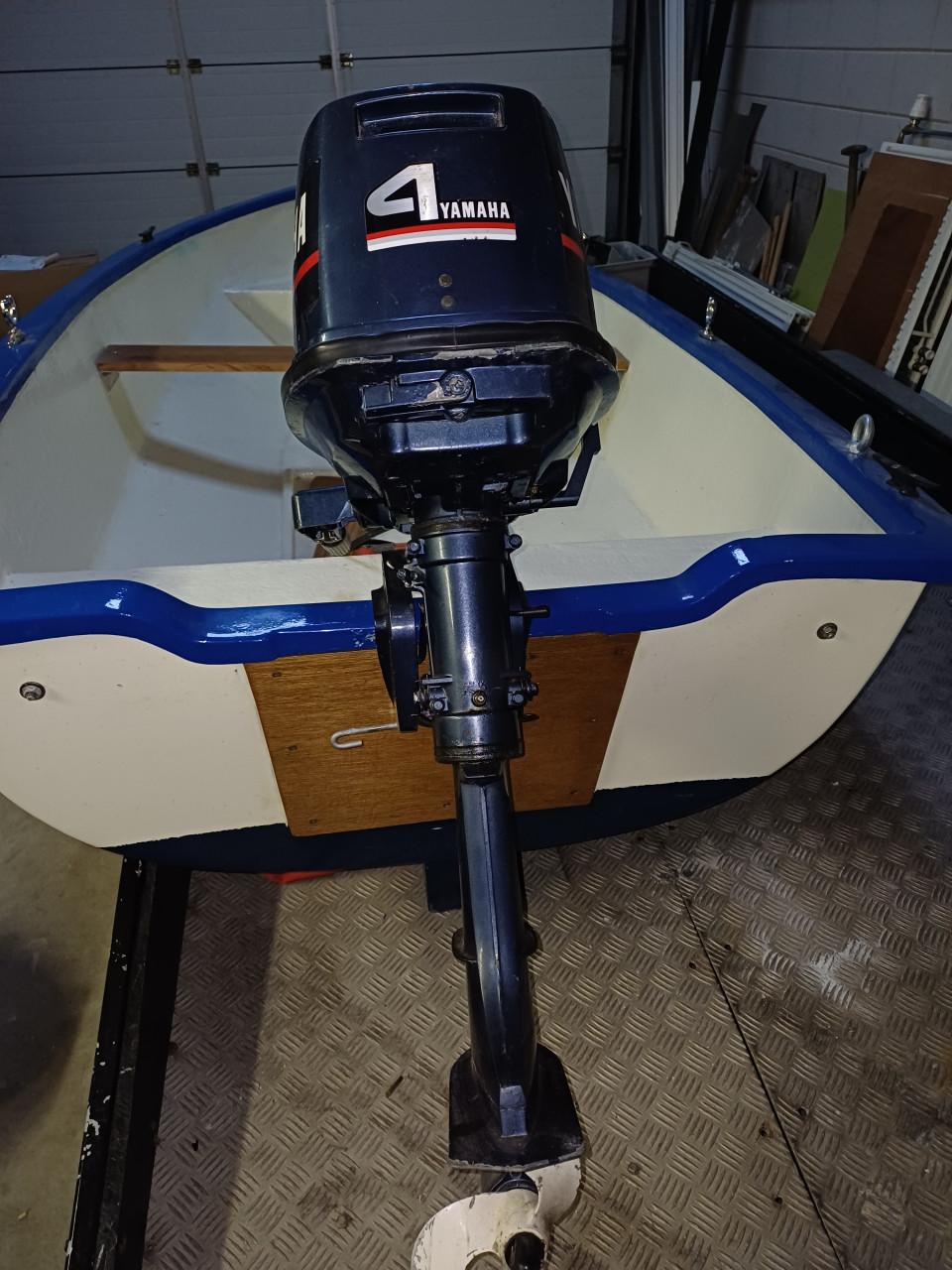 Leuk bootje met 4pk yamaha