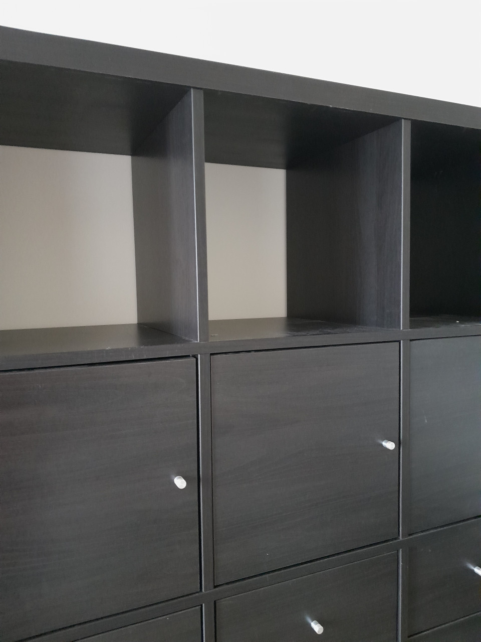 Ikea kallax kast zwart