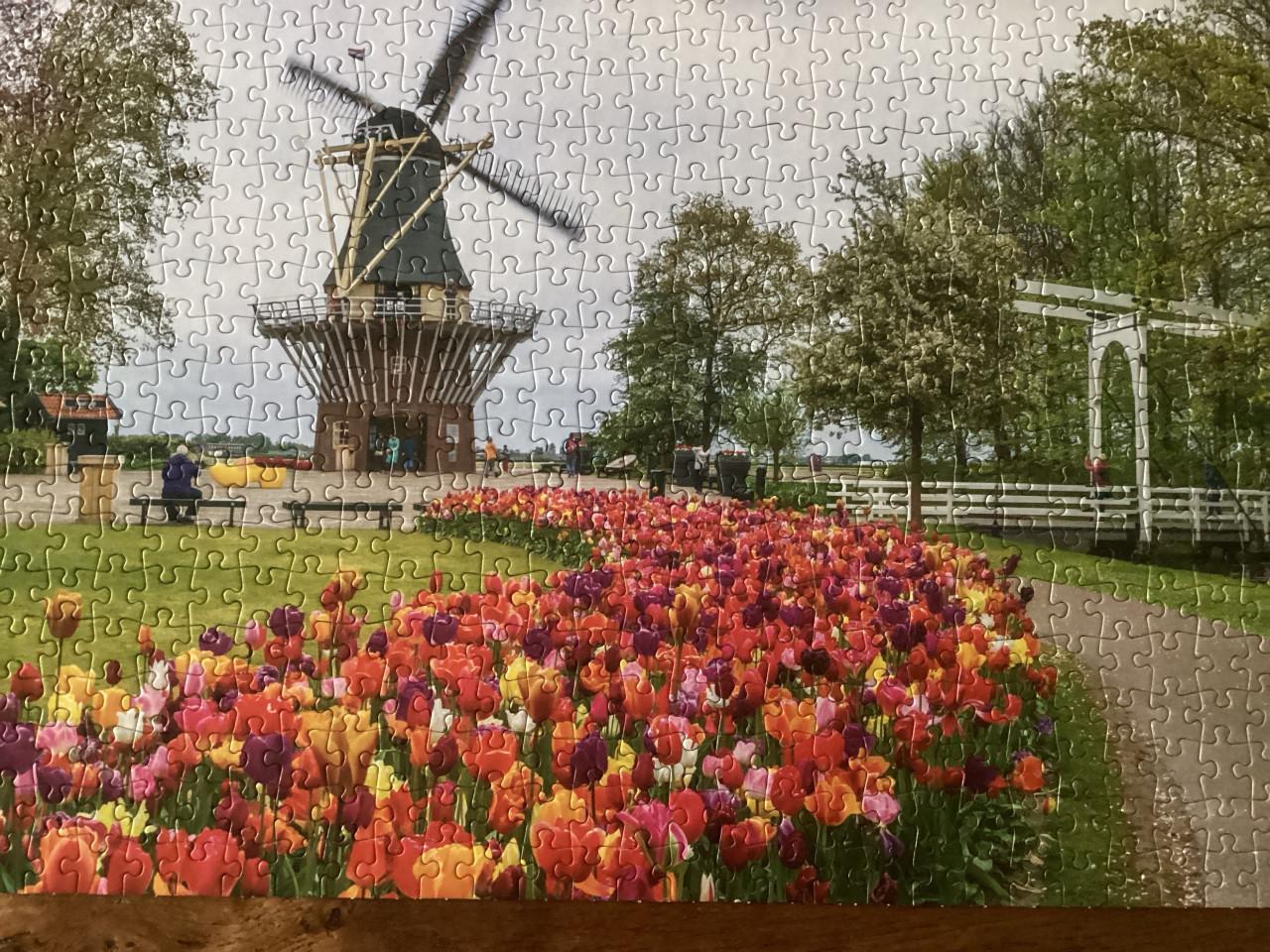 Panorama legpuzzel Keukenhof, 1000 st.