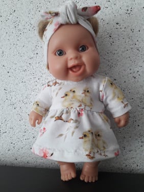 Poppenkleertjes babypop 21 cm