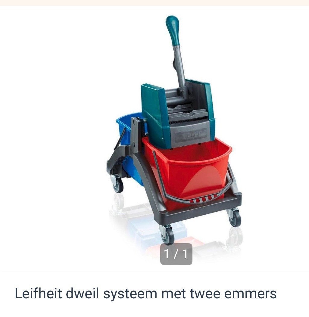 Nieuw leifheit dweilsysteem