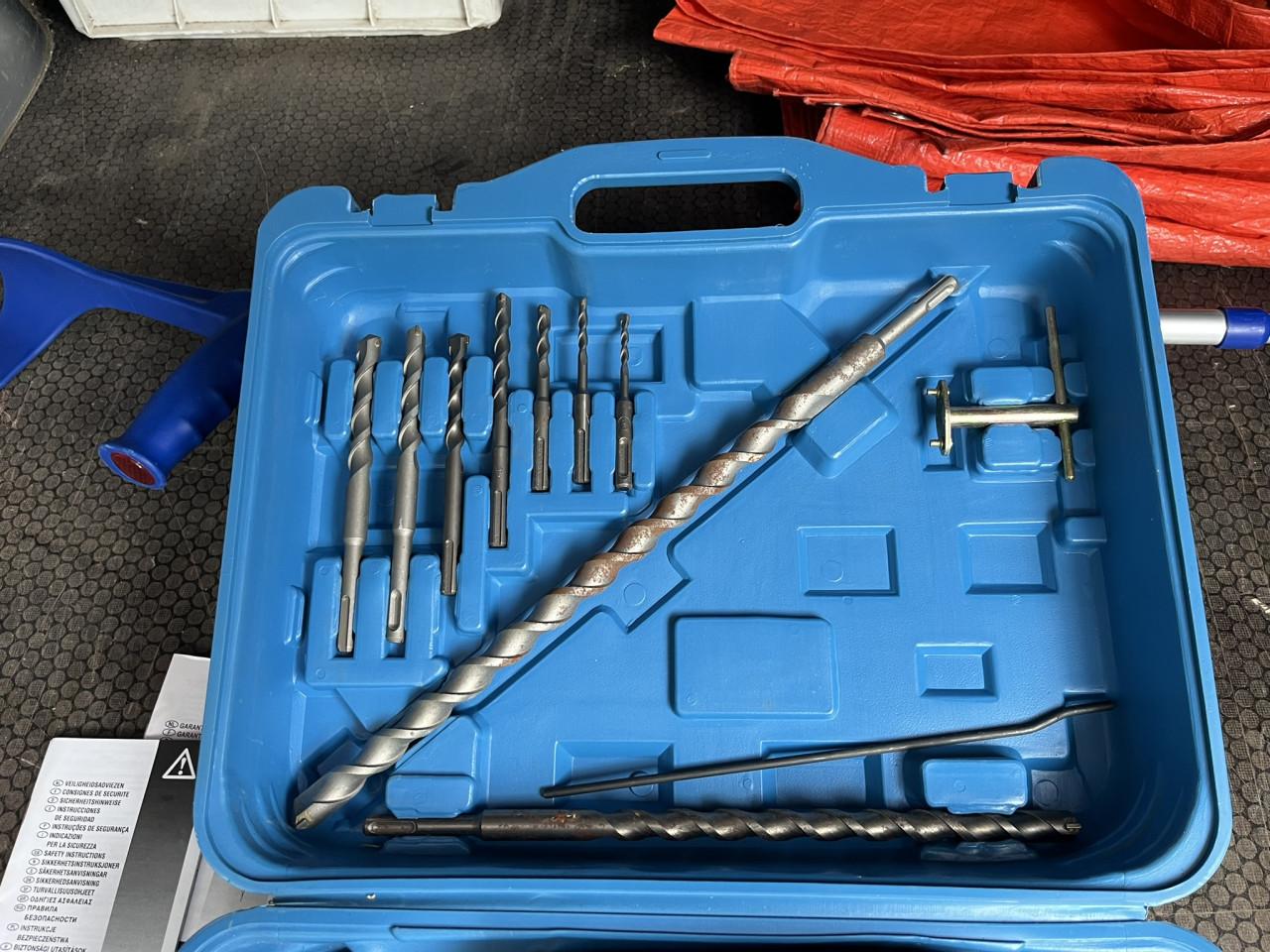 Kinzo 25C225 Boorhamer met accessoires en koffer