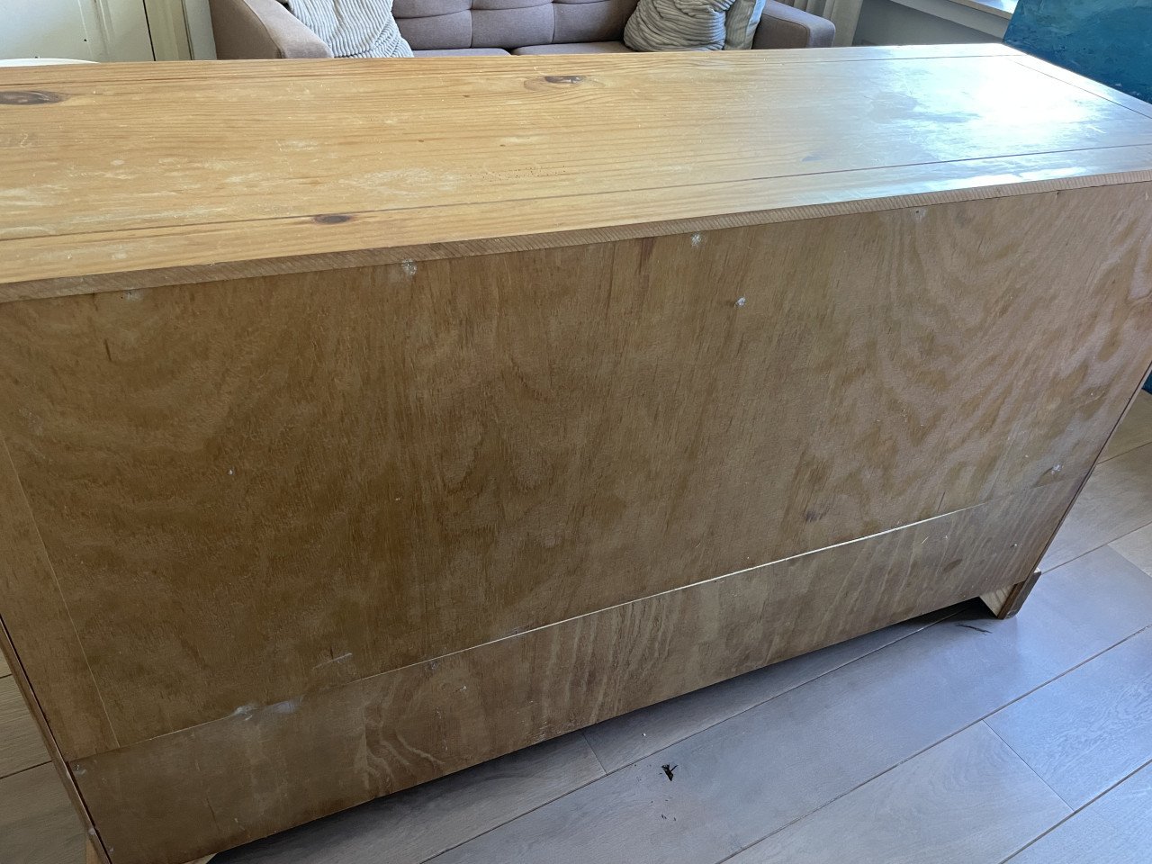 Dressoir + bijpassende spiegel