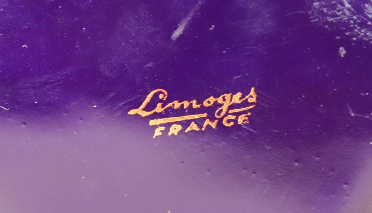 Limoges Schaal met deksel