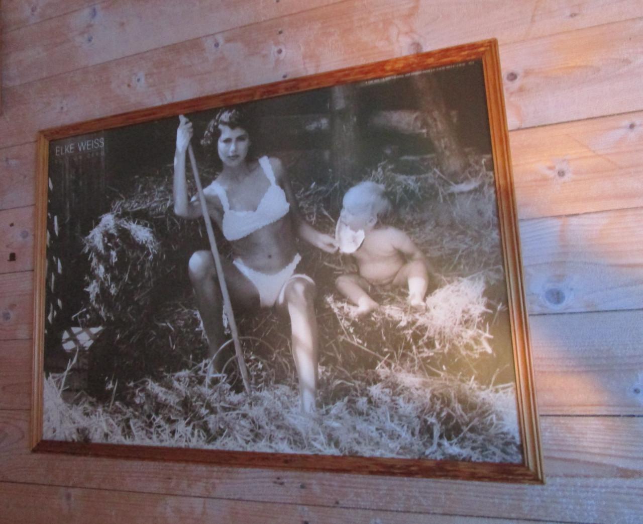 Elke Weiss 'Edition Zero' ingelijste zwart-wit foto