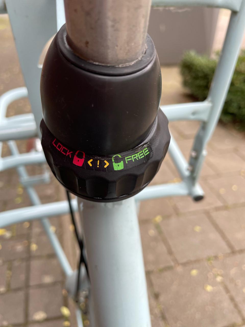 Damesfiets.