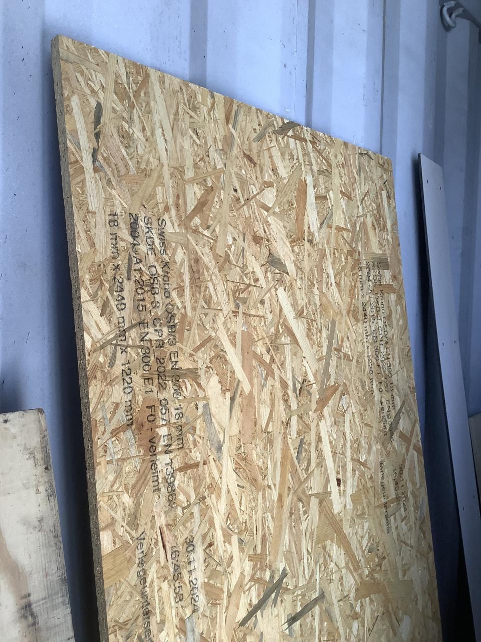 OSB 3 platen 12 en 18mm