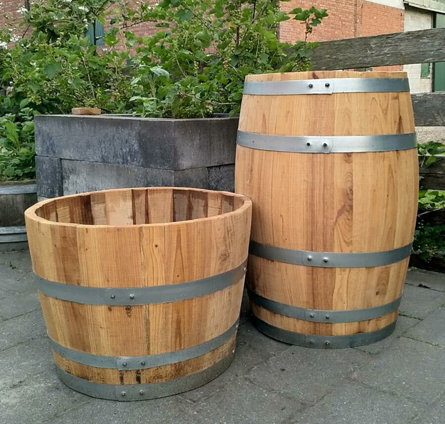 Kuipen, tobbe, filterbak eiken vat