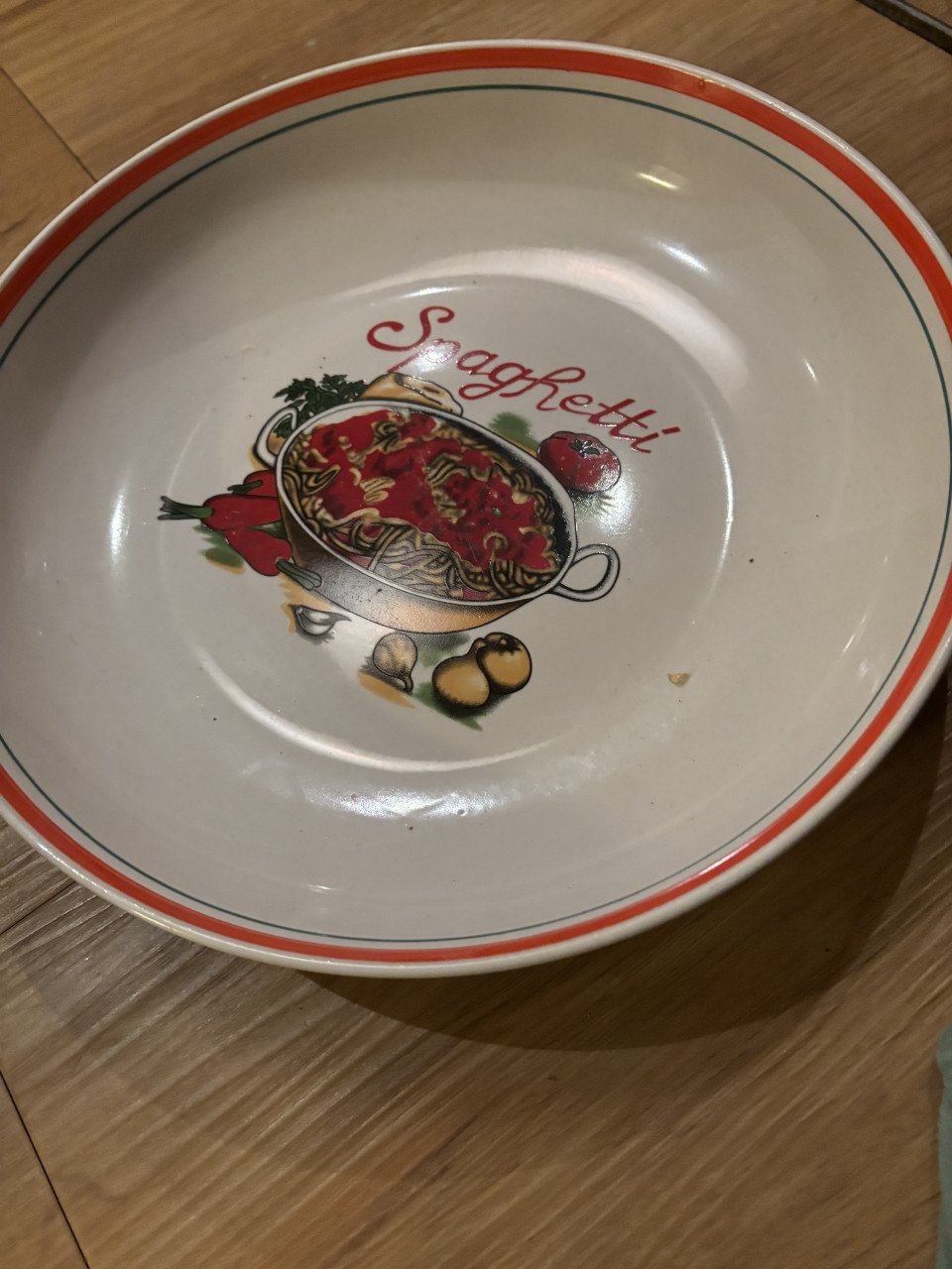 2  spaghetti / pasta borden