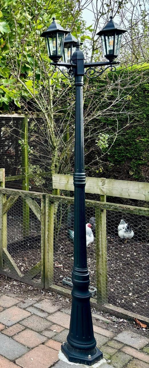 Prachtige lantaarn - Met 3 armen