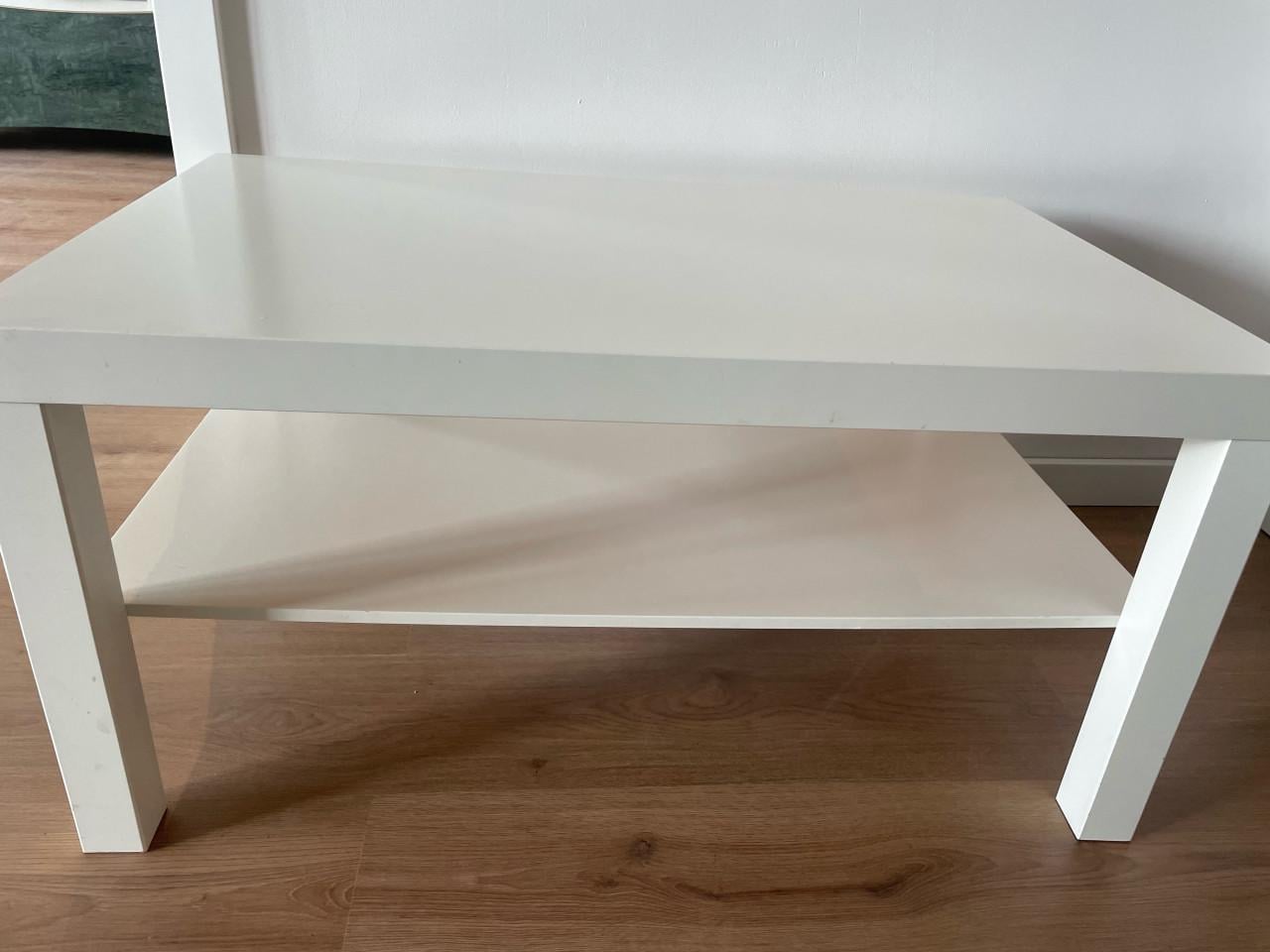 Witte salontafel