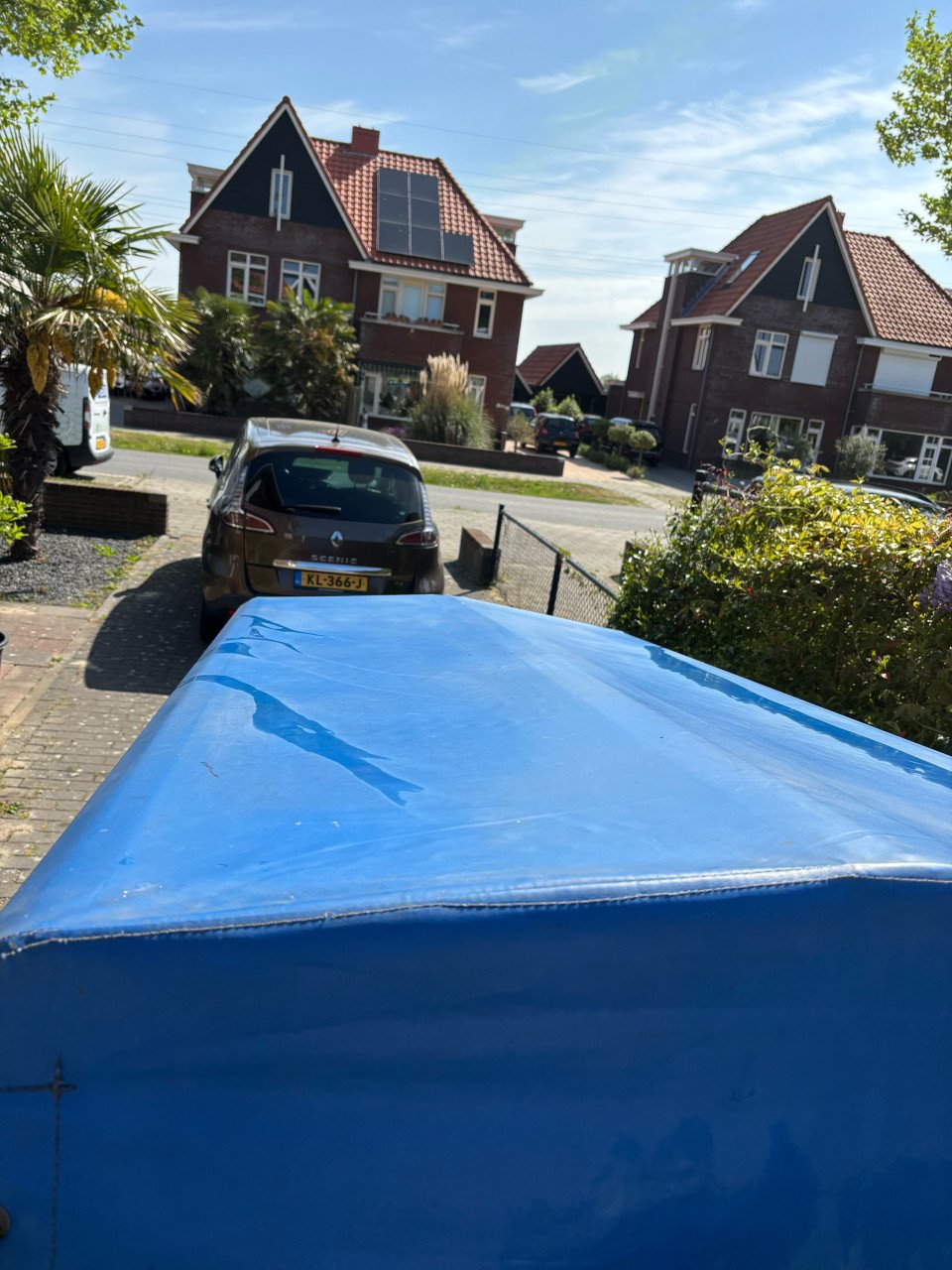 Mooie aanhanger met huif