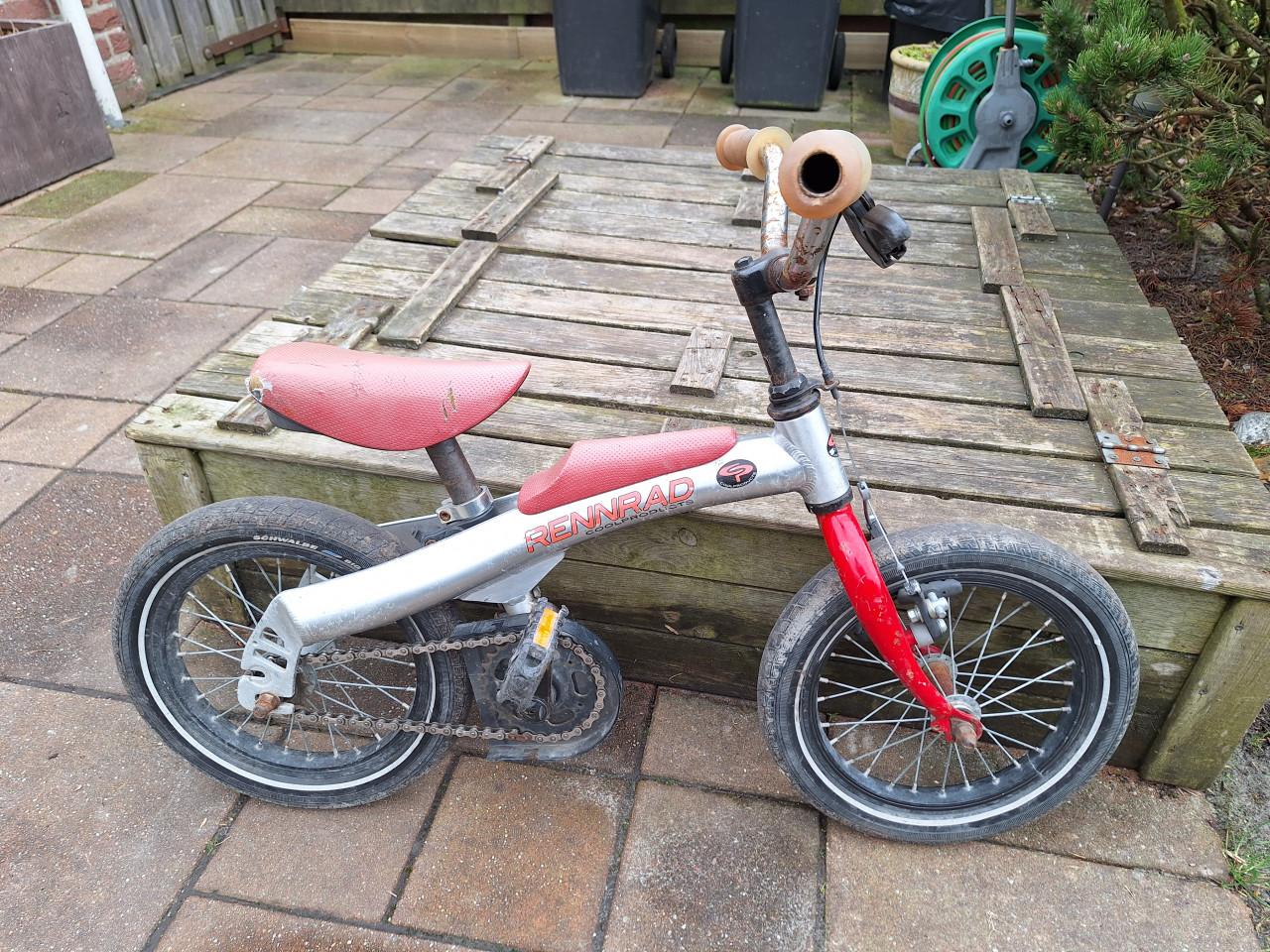 RENNRAD kinderfietsje