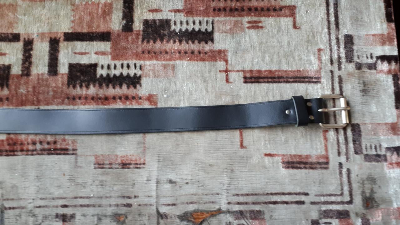 Nieuw Lederen Riem L= 95 cm.