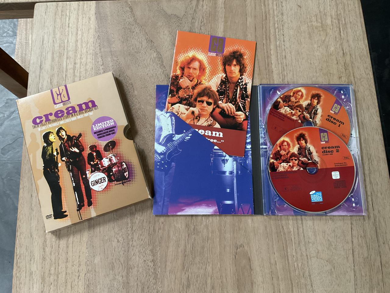 Cream -their Fully authorised story (deluxe edition, 2dvd)