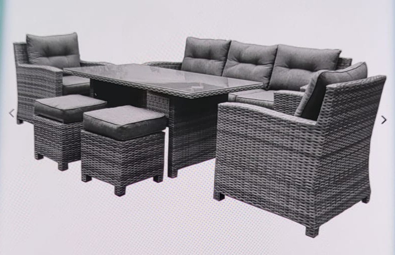 LOUNGE-DINING TAFEL ( overcompleet ) Nieuw