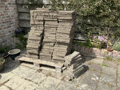 Gratis Stoeptegels 30 x 30 12,5 m2