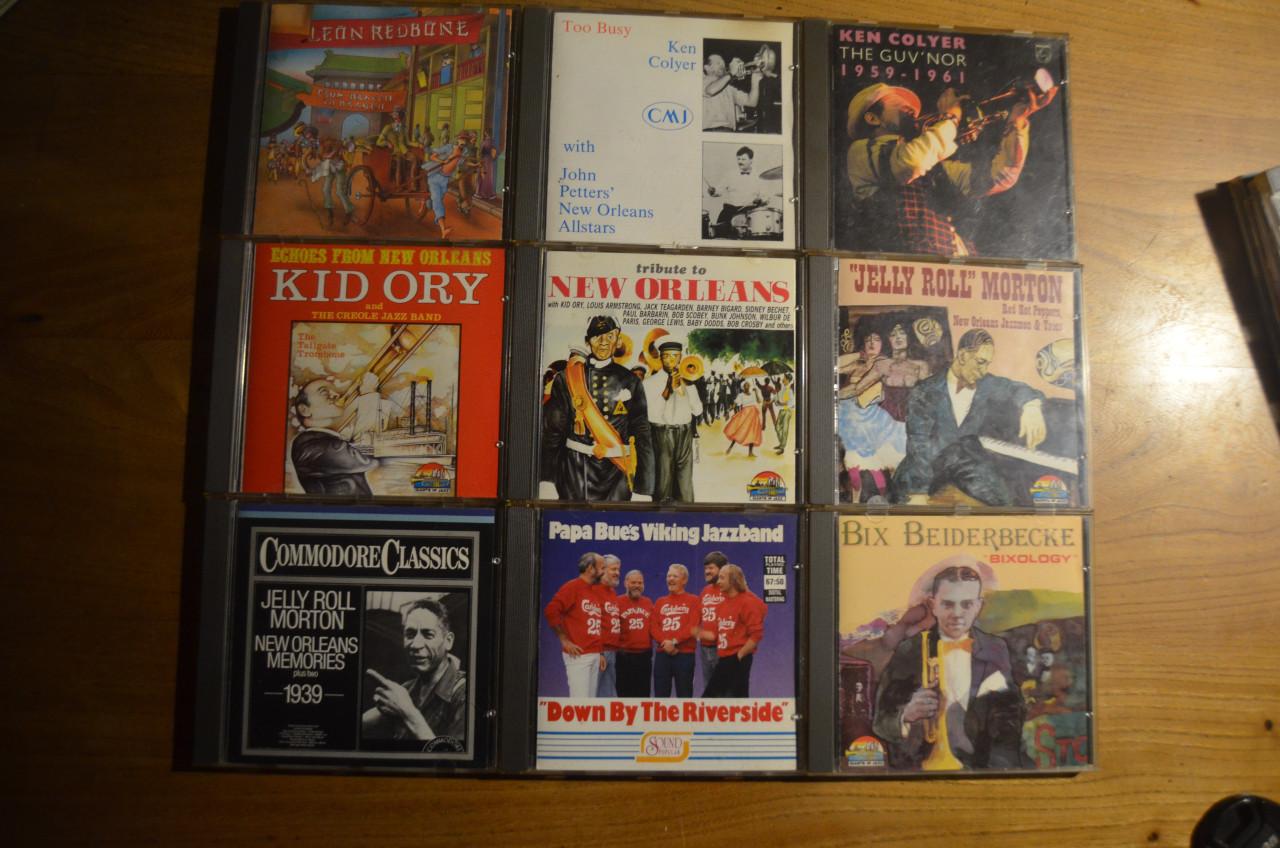 New Orleans Jazz (de meeste) CD's héél veel keus!