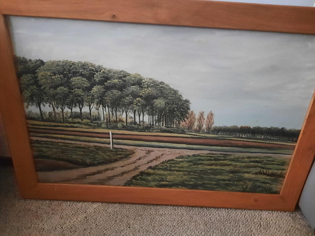Schilderij H. Lammers gereserveerd
