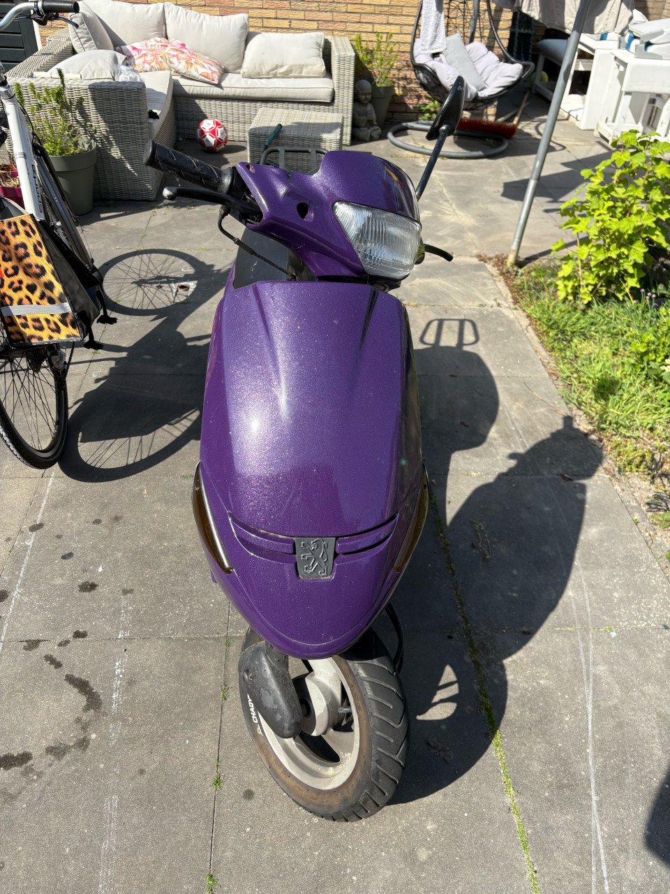 Peugeot zenit metallic paars