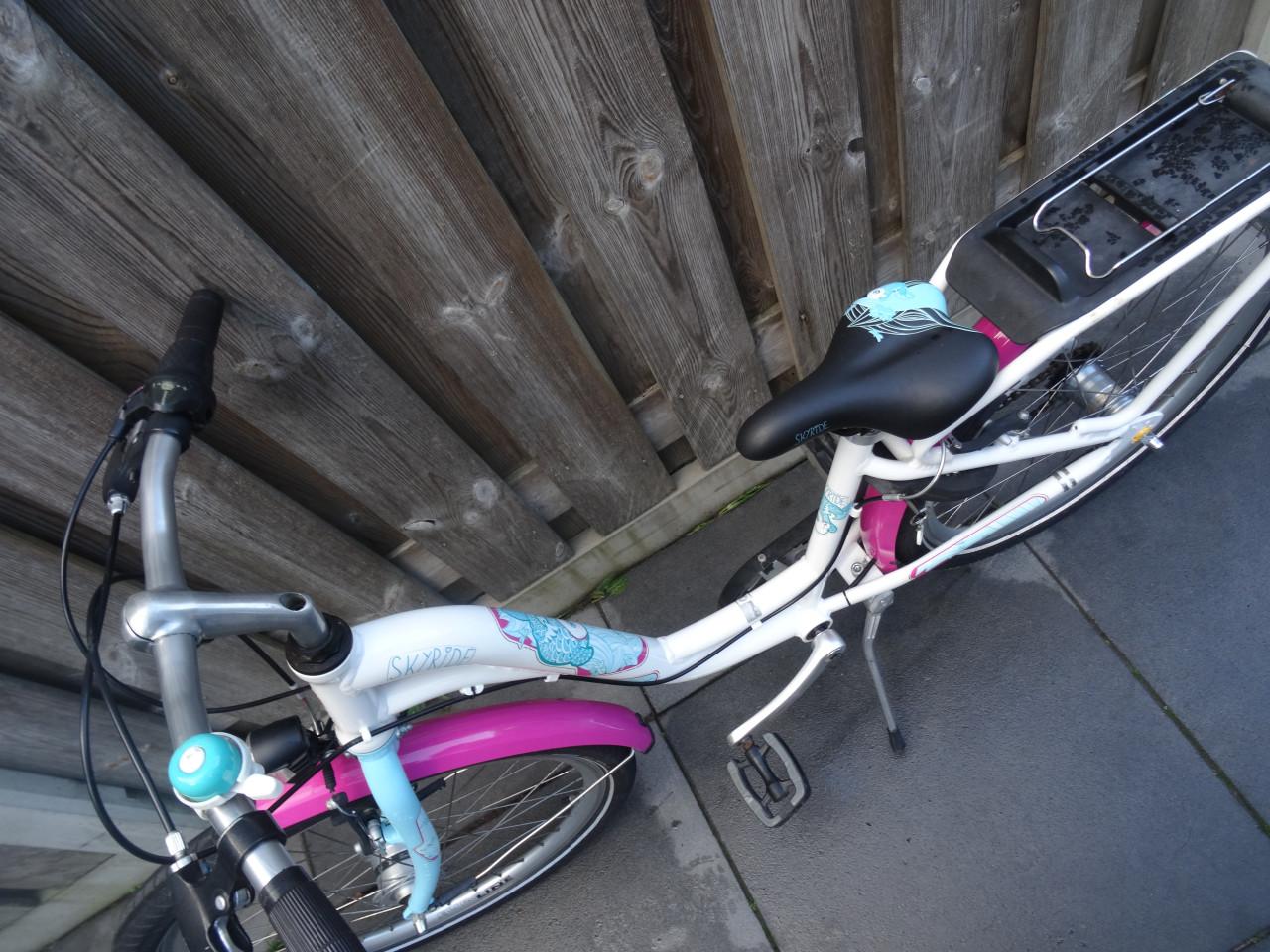 🌸 Superleuke Puky Skyride 24” meisjesfiets – Klaar om te rijden! 🌸