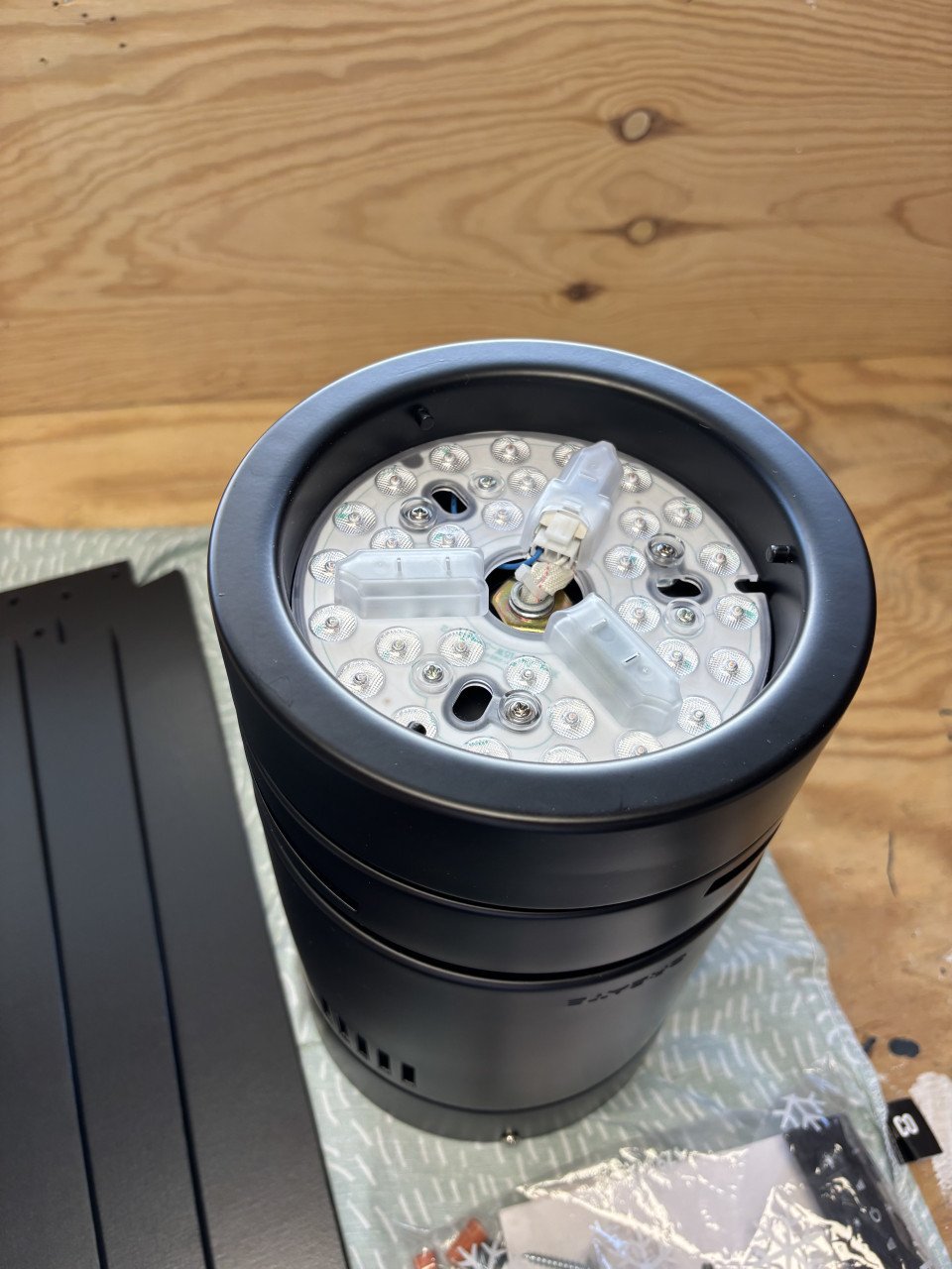 Plafondventilator met verlichting