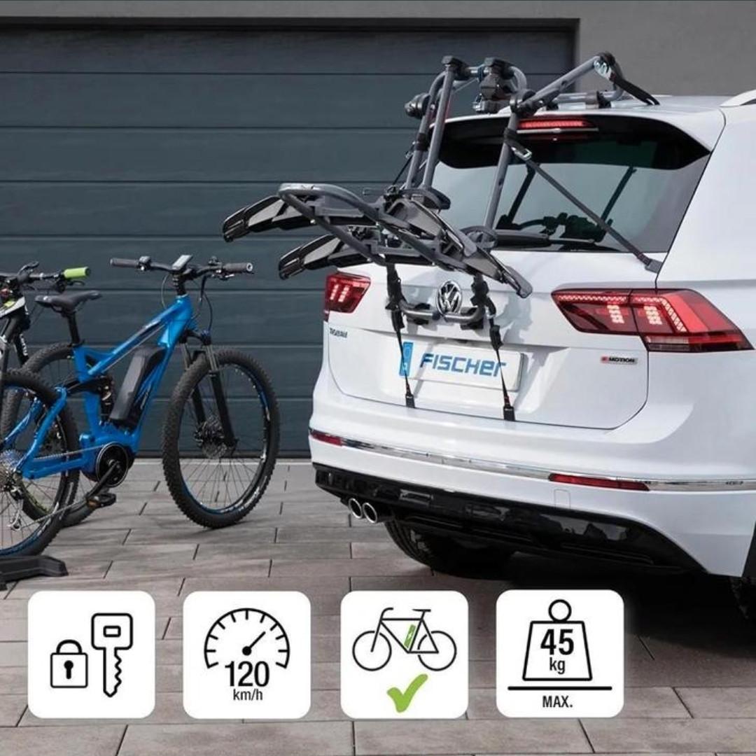 Fischer fietsendrager voor achterop op auto