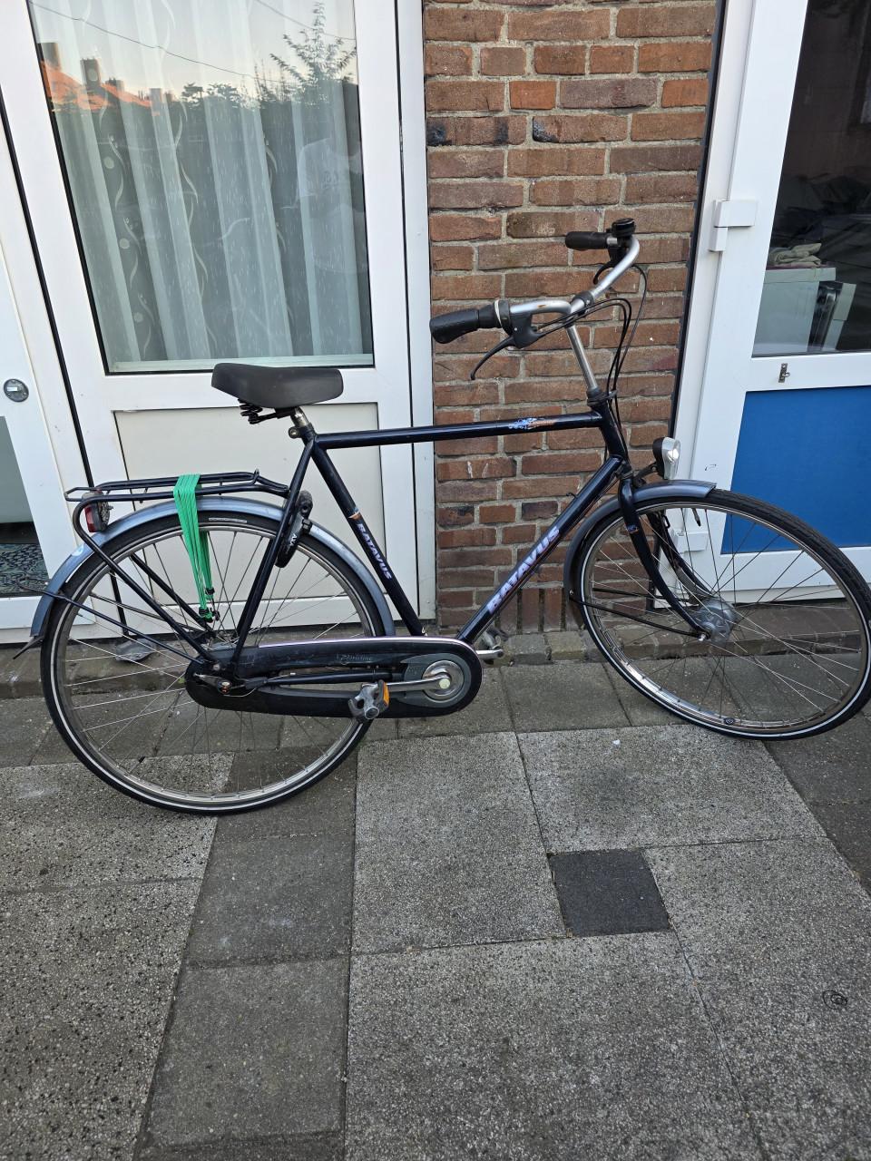 Heren fiets BATAVUS met 3 versnellingen-Fr.maat 61cm-Slot AXA
