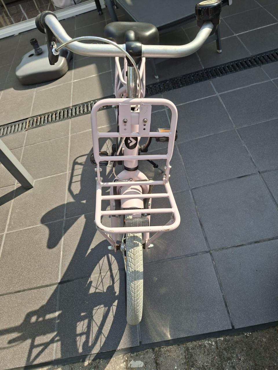 Meisjesfiets Alpina Cargo Roze 18 Inch.